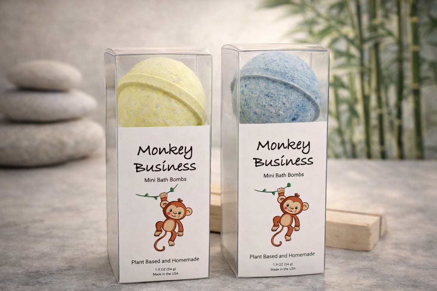 Monkey Business (Mini Bath Bombs)