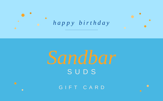 Sandbar Suds eGift Card: Happy Birthday