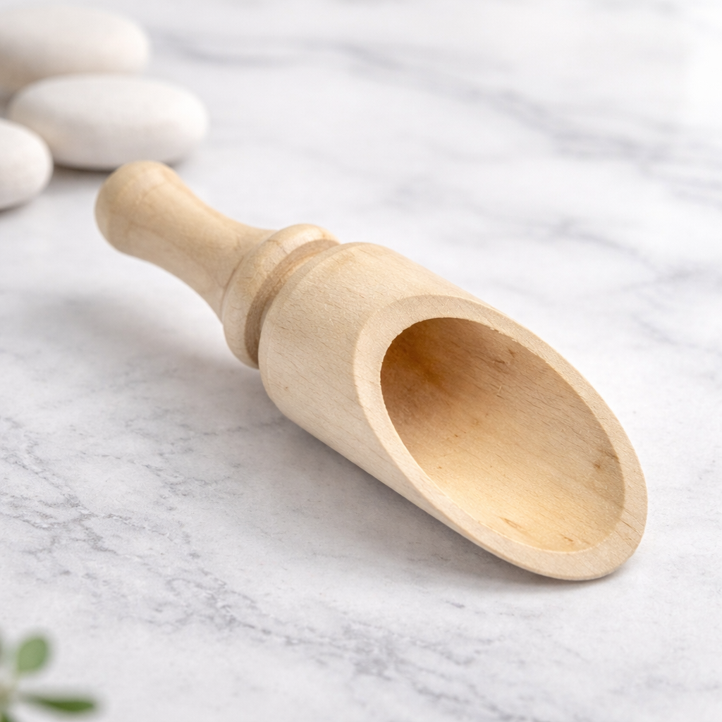 Wooden Laundry Scoop