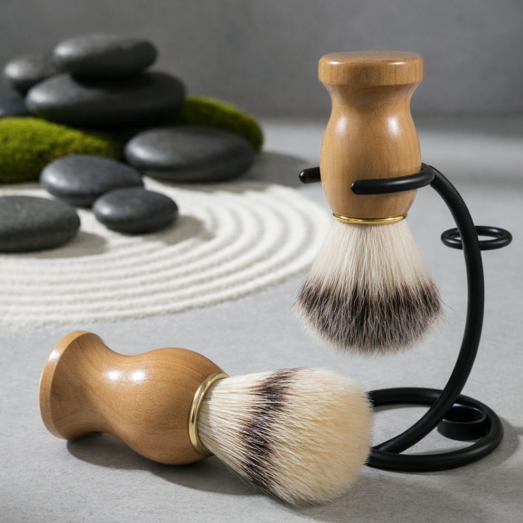 Beard Brush with Stand