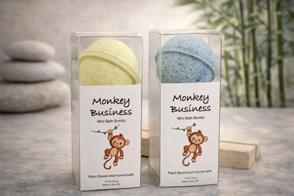 Monkey Business (Mini Bath Bombs)