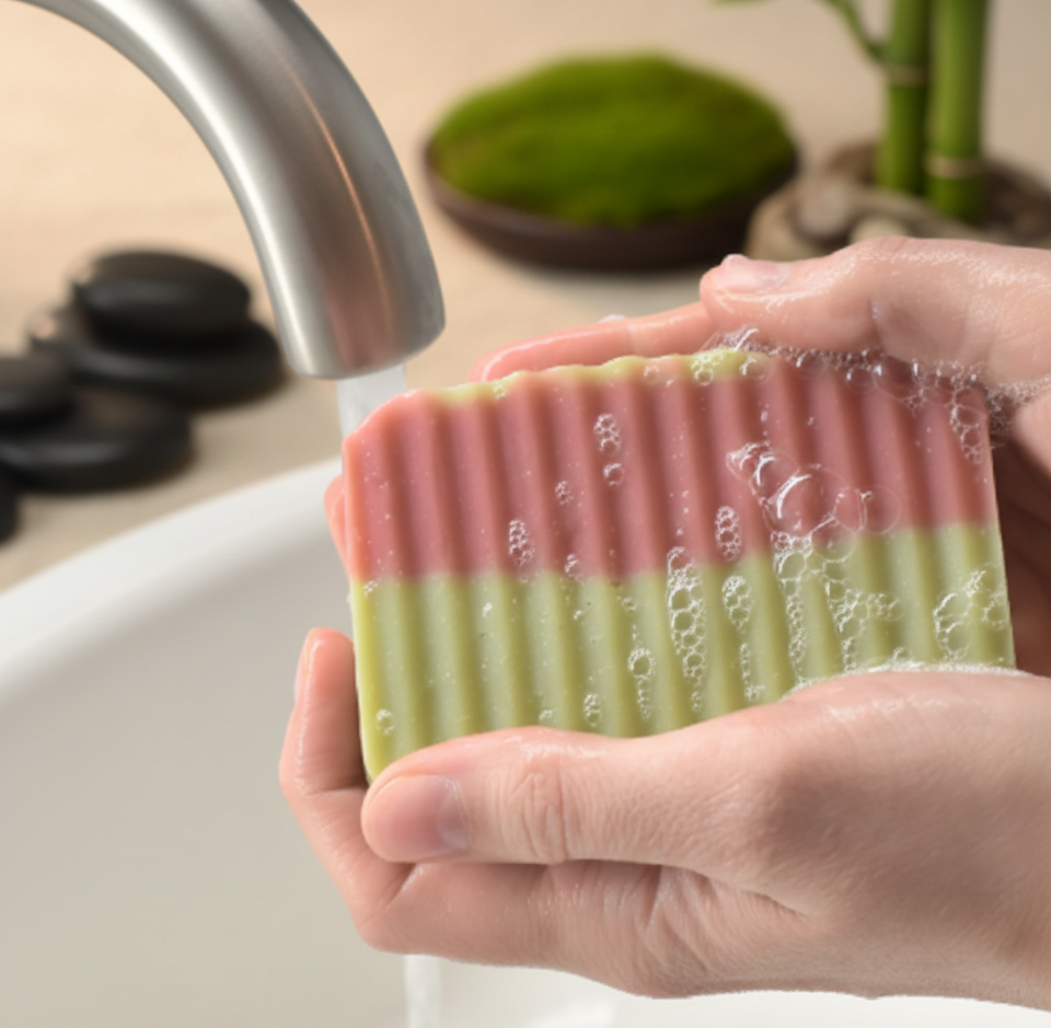 Sandbar SUDS Extra Large 6oz+ Natural Bar Soap | Creamy Shea Butter & Coconut Oil Formula | Chemical-Free, Phthalate & Paraben Free | Handcrafted Artisan Soap | Made in USA | Gentle for Sensitive Skin