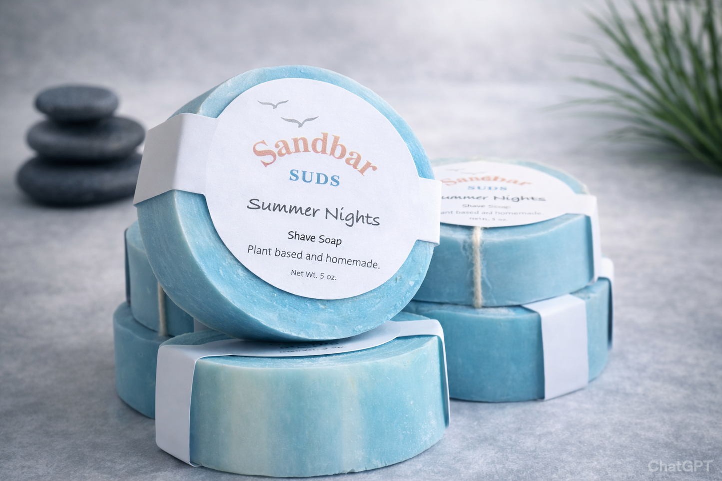 Sandbar SUDS Beard Maintenance 3-Piece Grooming Kit | Professional Beard Care Set | Includes Artisanal Shave Soap, Nourishing Beard Oil & Styling Beard Balm | Ultimate Men’s Facial Hair Care | Made in USA | Phthalate-Free