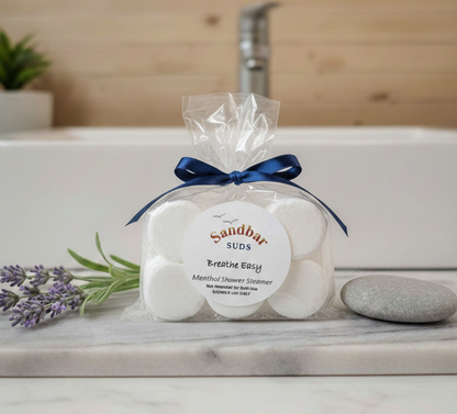 Breathe Easy Menthol Shower Steamers