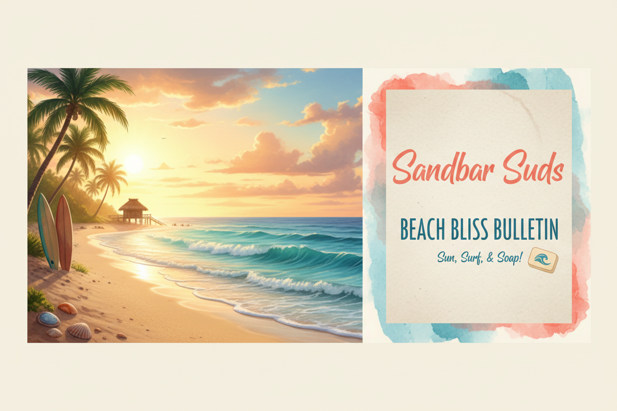 Sandbar Suds Newsletter for their beach bums